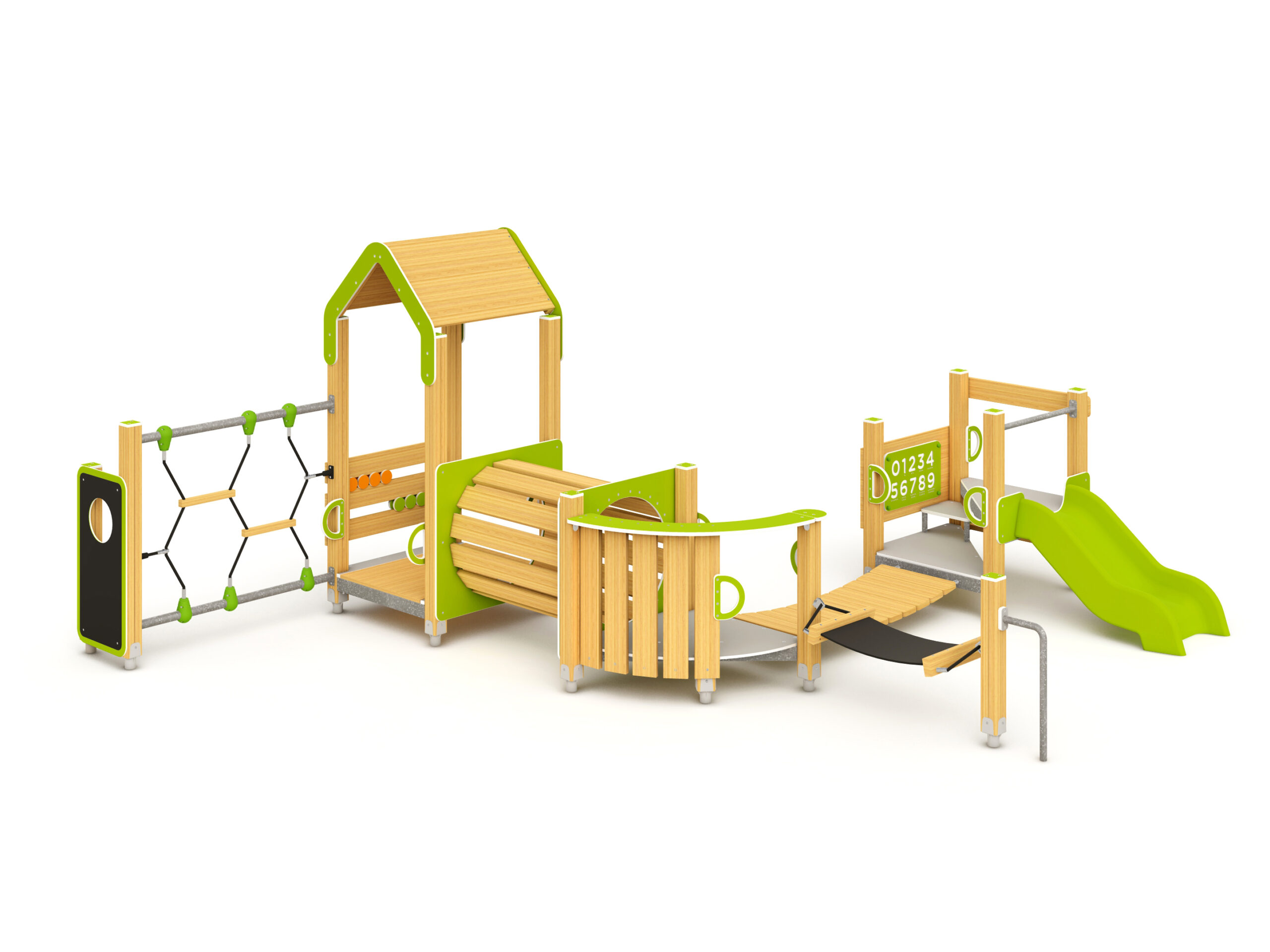 Structure de jeux multifonction pour enfants 1 à 4 ans – Gamme Zura